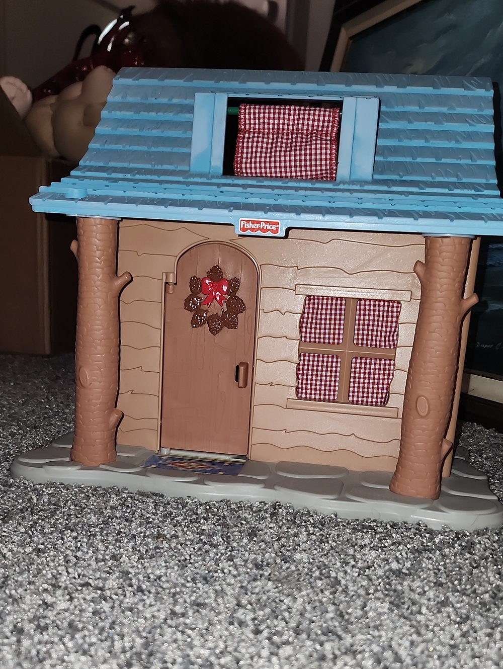 Fisher Price Winter Cabin Vintage